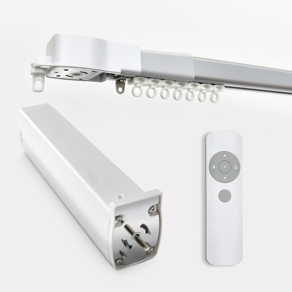 아라크네 전동커튼 자동 IoT 스마트 레일 모터 리모컨 포함 풀패키지 290-520cm