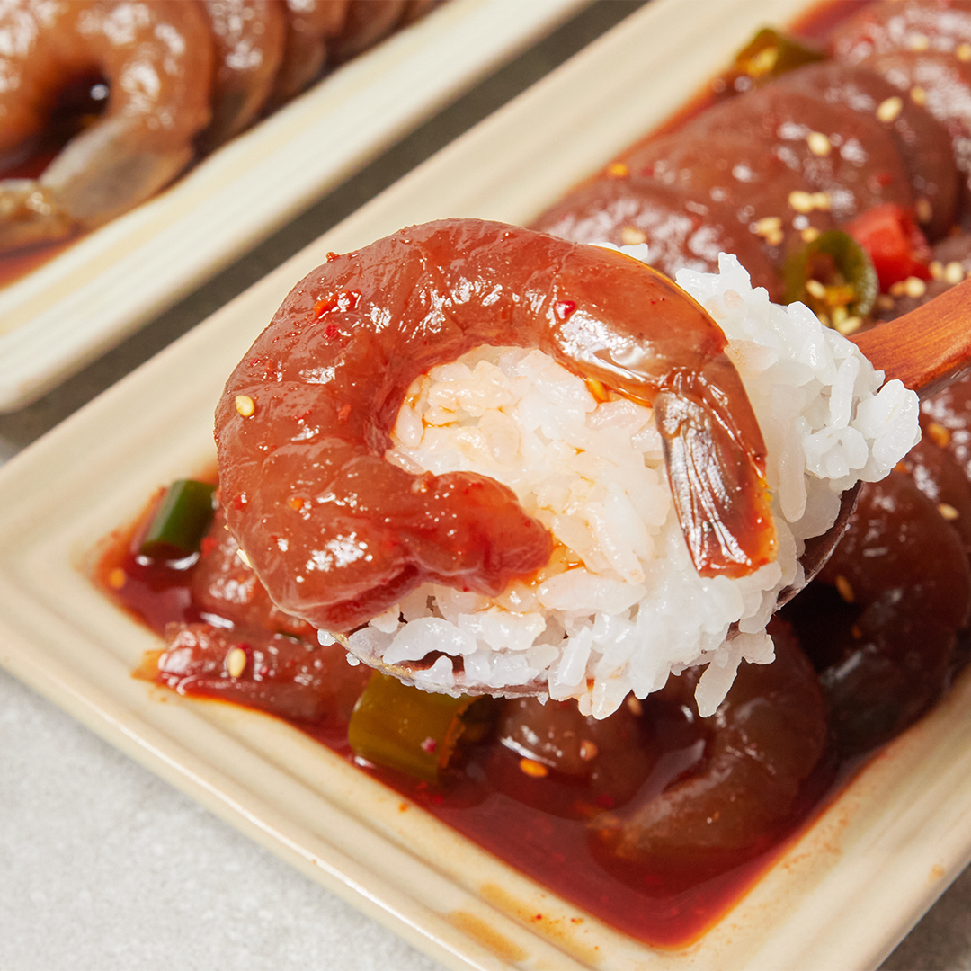 30년전통 통영할매 깐새우장 330g 간장 매운양념 대표 이미지
