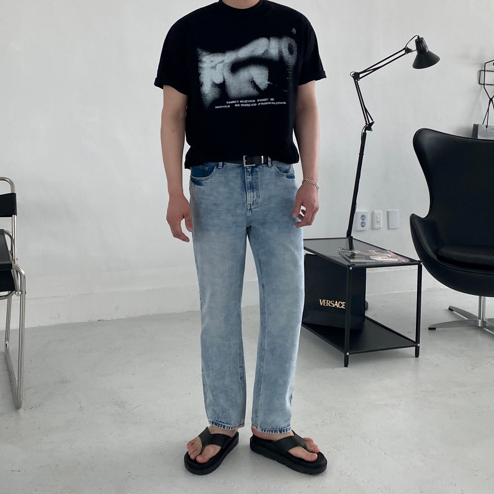 남자프린팅반팔티 두꺼운반팔티 이미지 7