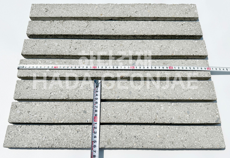 모노타일 롱와이드 500x50x17T 연모던그레이 규격 / 하다건재