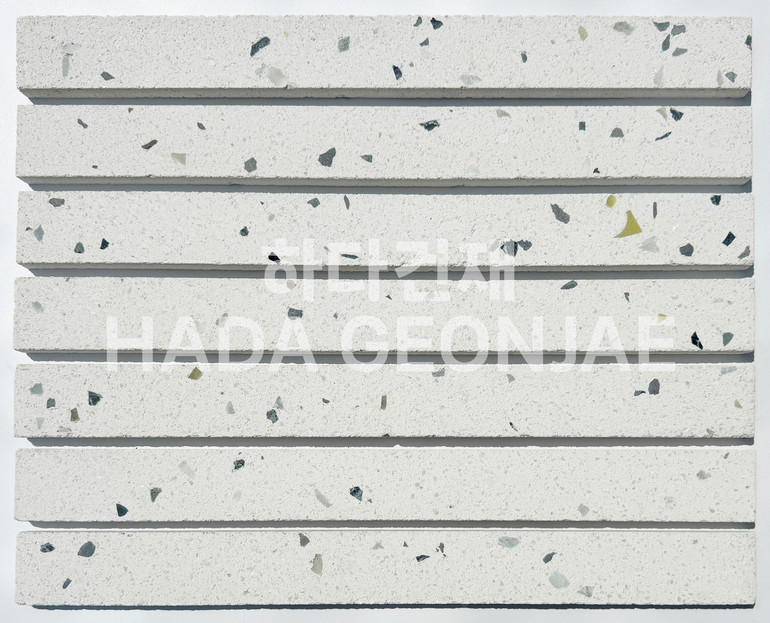 모노타일 롱와이드 500x50x17T 모던비취화이트 / 하다건재