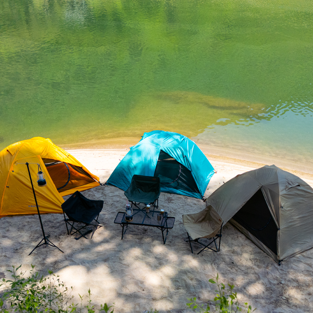 시에나 백패킹텐트 경량 돔텐트 메쉬타입 비박 솔캠 플라이포함