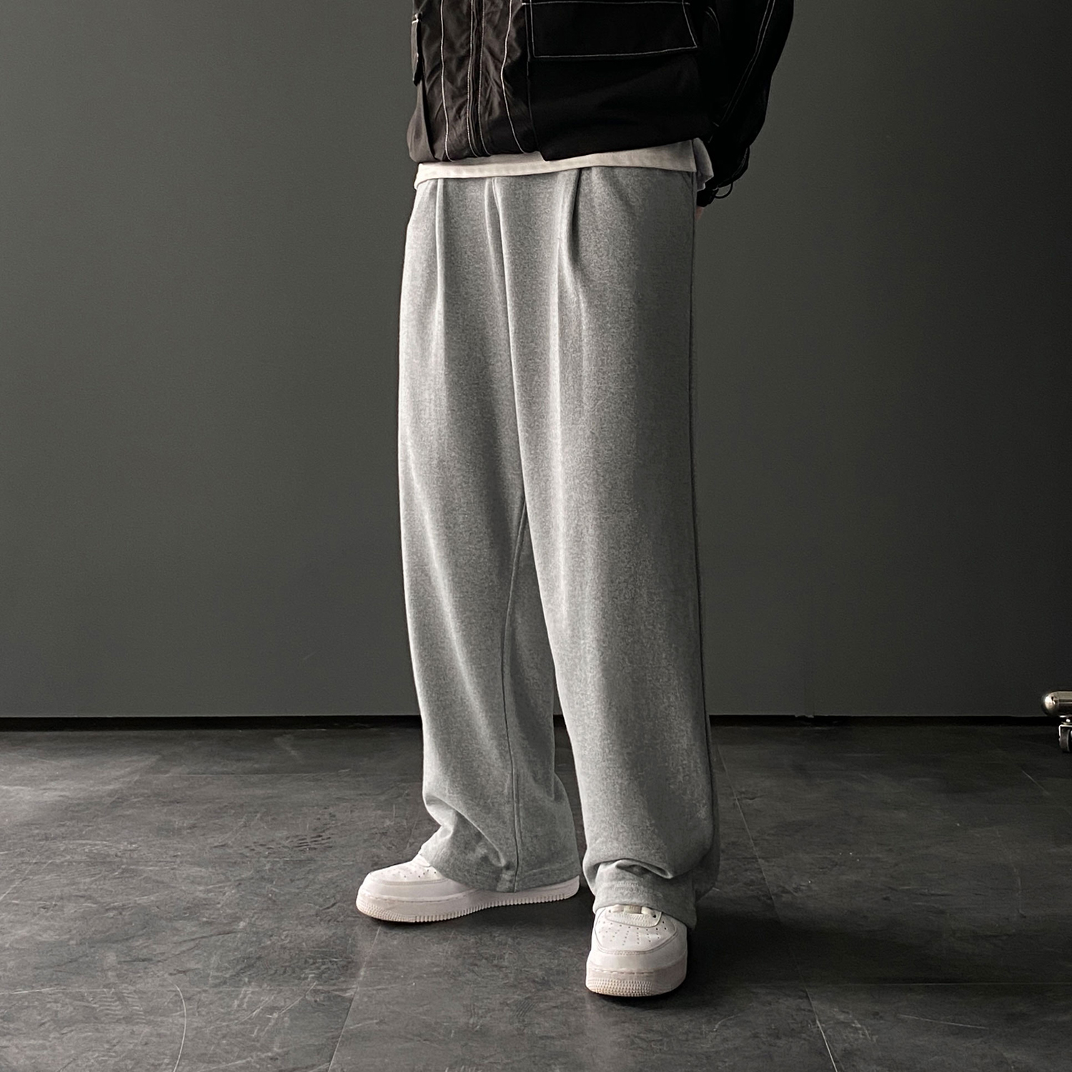 스웨트팬츠 남자와이드팬츠 벌룬팬츠 - 상세 이미지 2