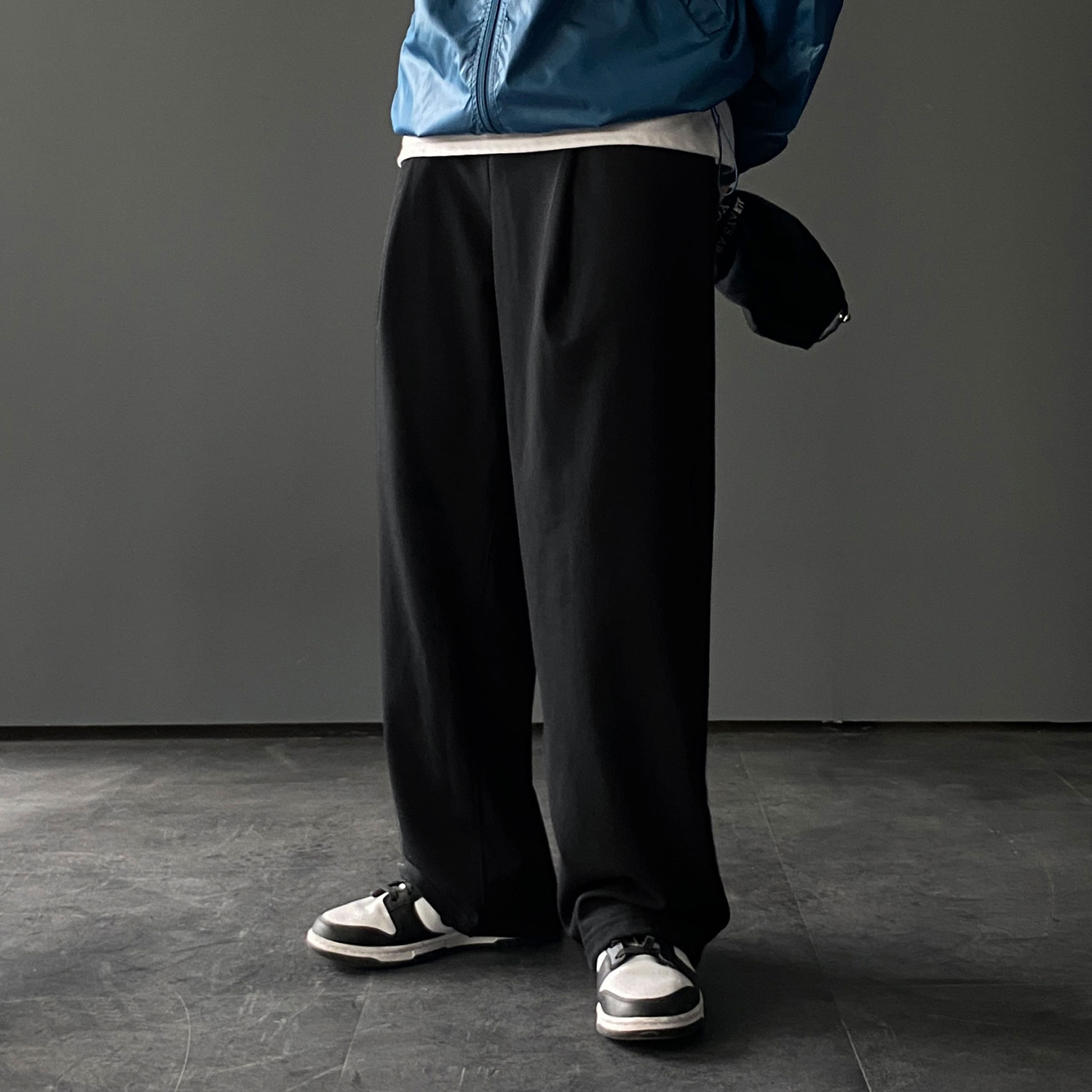 스웨트팬츠 남자와이드팬츠 벌룬팬츠 - 상세 이미지 4