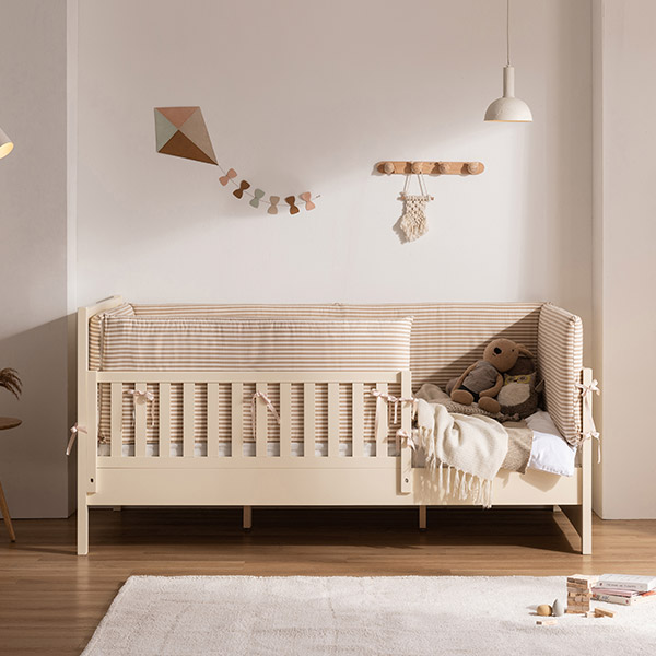 [삼익가구]어라운드 원목 데이베드 침대 전용 ㅁ자 범퍼가드 (좌형)