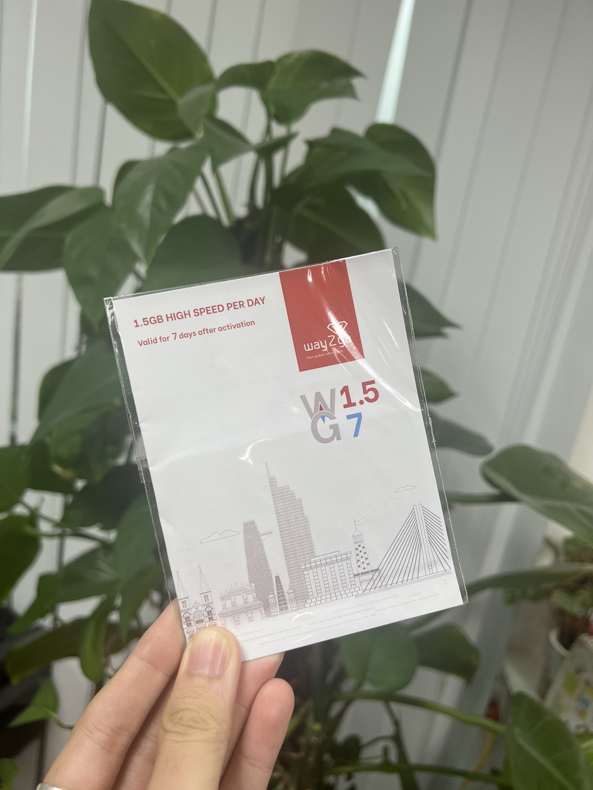 베트남 푸꾸옥 유심 4G LTE 모비폰 공항수령 SIM, ESIM, 4GB,5GB,7day