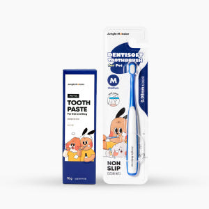 [정글몬스터 강아지 애견 치약 + 칫솔 양치세트] 애견 소형견 중형견 대... 솔직 후기 | 실제 사용자 리뷰 총정리 - 상품 이미지 1