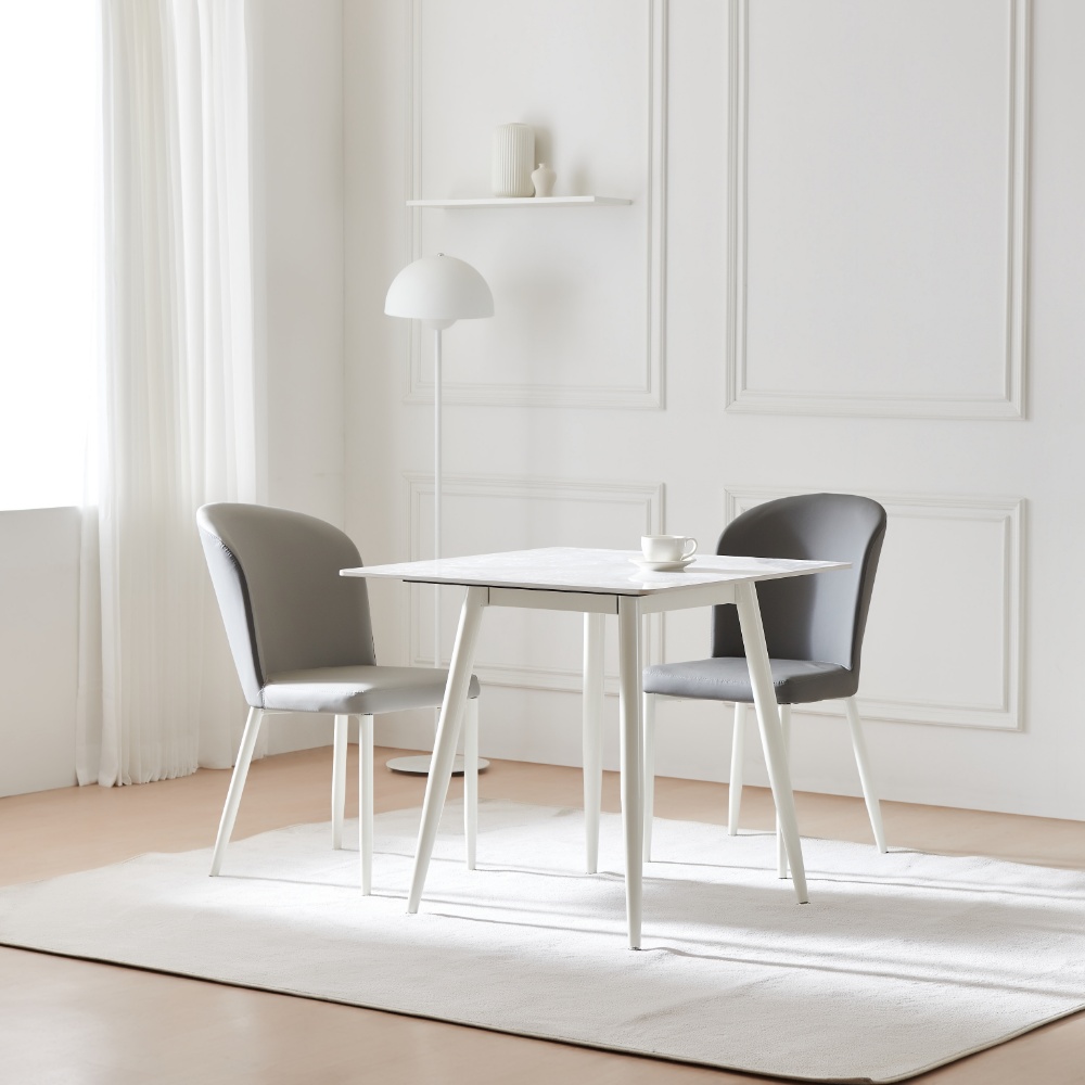 동서가구 델리 B형 세라믹 800 2인용 식탁세트 DF925353