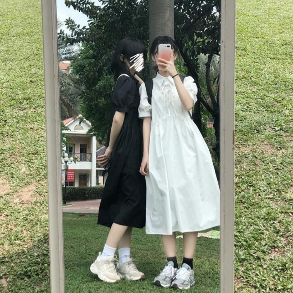 틈만 나면 안유진 원피스 아메카지 캐주얼 - 상세 이미지 4