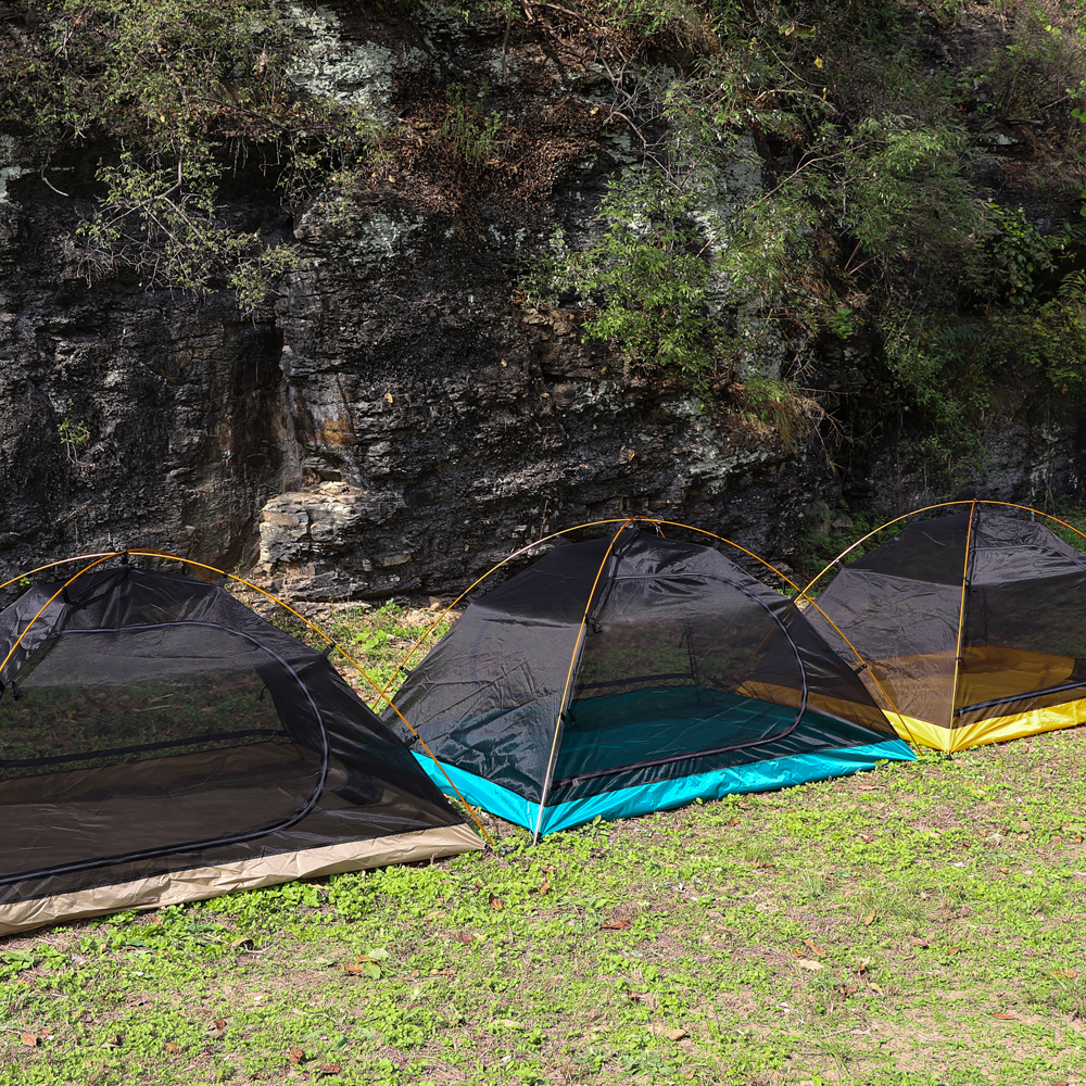 시에나 백패킹텐트 경량 돔텐트 메쉬타입 비박 솔캠 플라이포함