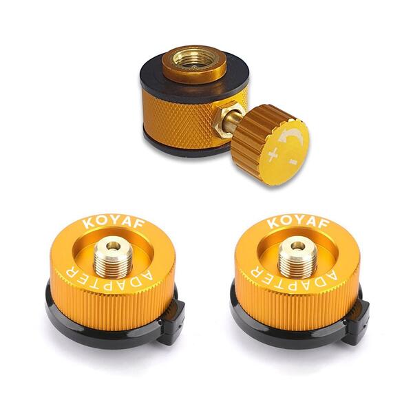 코야프 가스세이버 어댑터 골다드 세트 이소 부탄가스 충전 리필 가스 잔량 이동