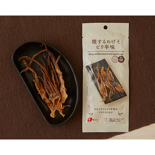 일본 로손 야키스루메게소 피리카라 오징어다리 매콤한맛 14g / 편의점 스낵 안주 - 메인 이미지
