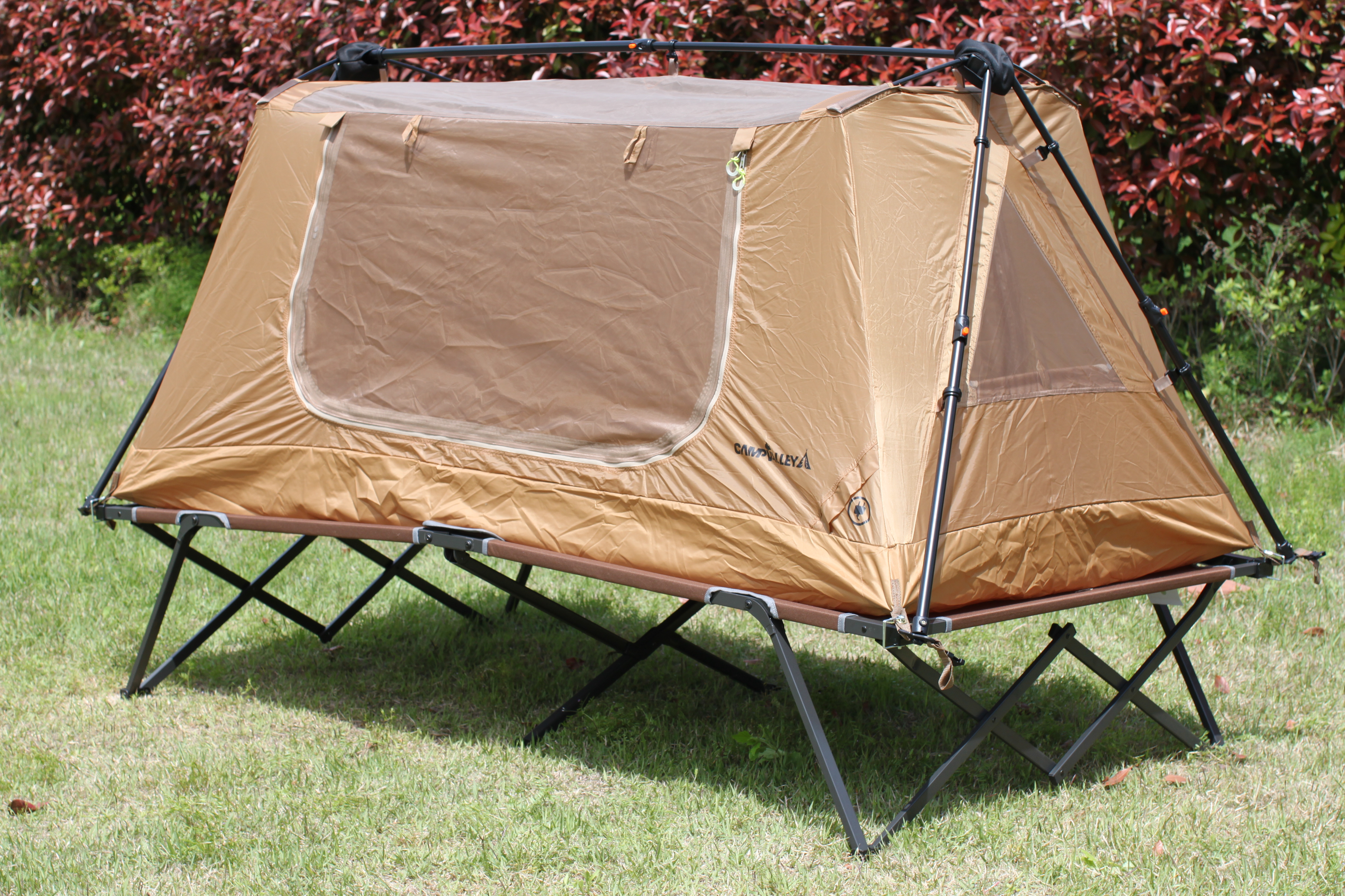 이지코트텐트 야전침대 원터치 오토 1인용 낚시텐트