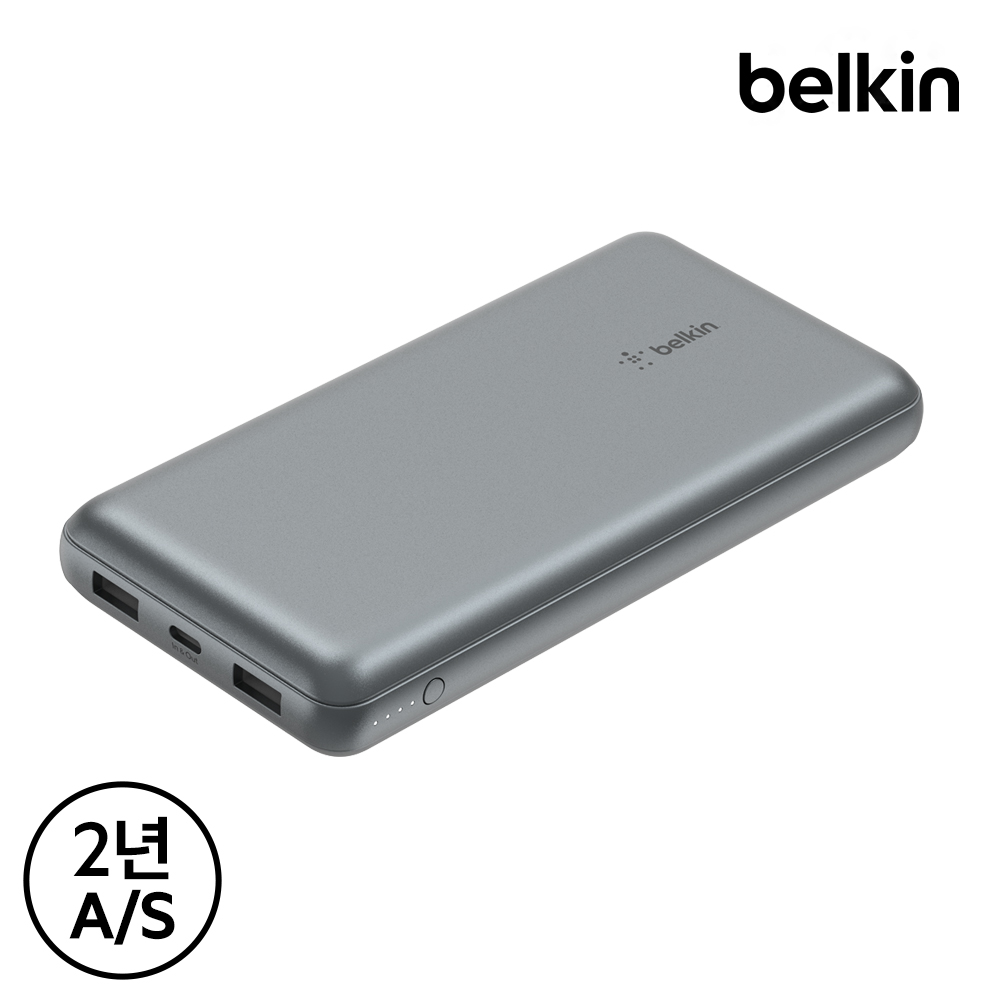 벨킨 20000mAh 15W PD 고속 충전 보조배터리 BPB012bt 아이폰17 16 15 14 13 12 갤럭시 S25 기내반입 글로벌 안전인증 - 상세 이미지 3