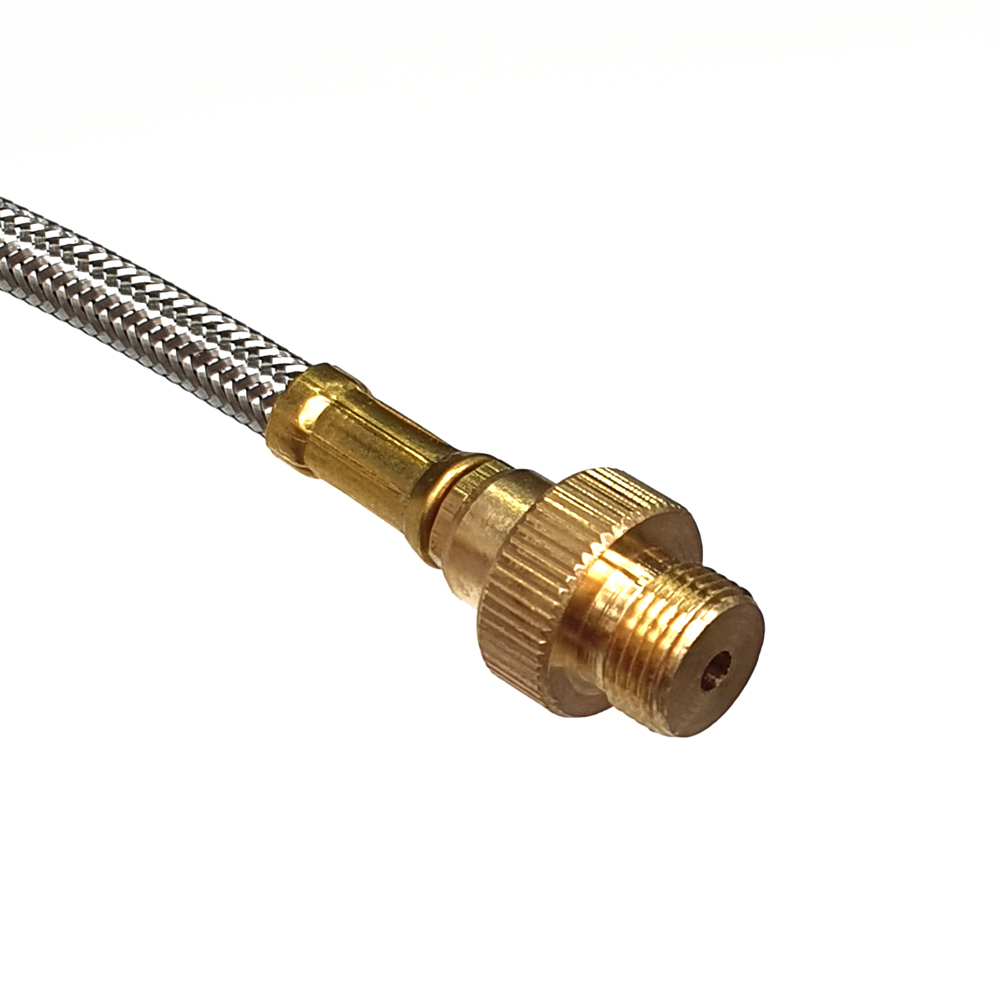 이소가스 부탄가스 미니버너 연결 금속 연장호스 1m