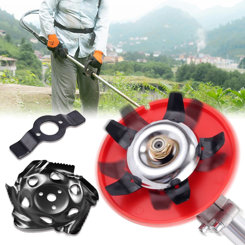 논밭 풀 잡초제거 흙파는 예초기날 제초기날 6인치