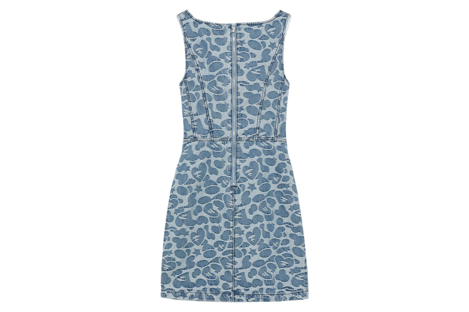 베이프 우먼즈 원피스 PATTERN DENIM MINI DRESS CK20-235-004 - 상세 이미지 2