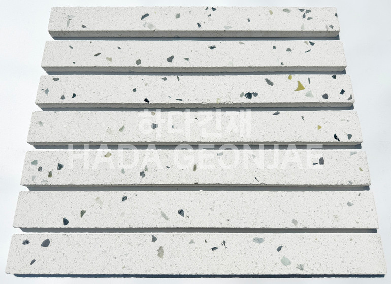 모노타일 롱와이드 500x50x17T 모던비취화이트 / 하다건재