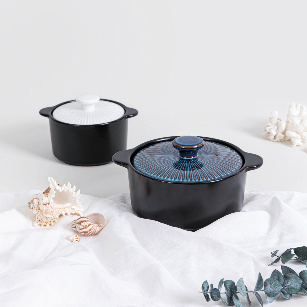 리한 클램팟 무균열 뚝배기 4호 12cm (2colors) - 상세 이미지 4