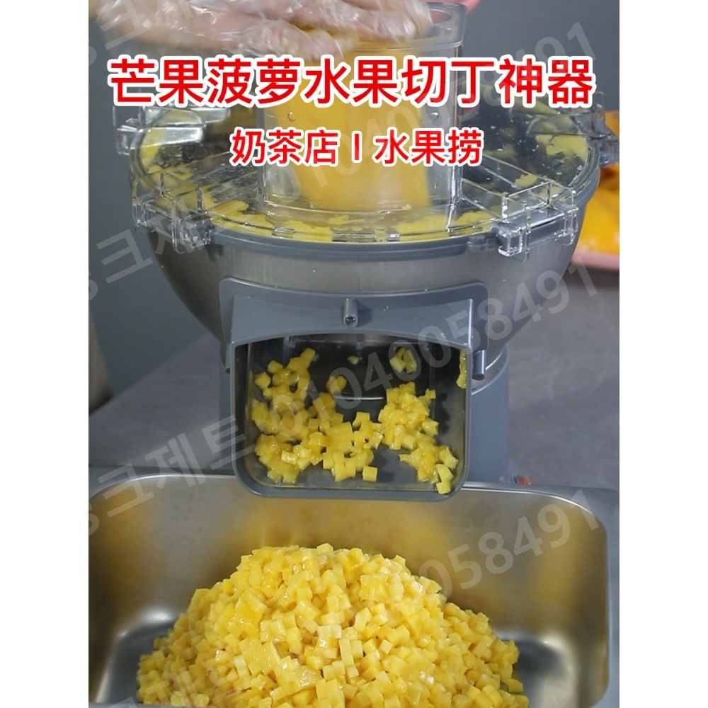 깍두기기계 오토 슬라이스 야채 파채 절단기 전동 상업용 - 상세 이미지 2