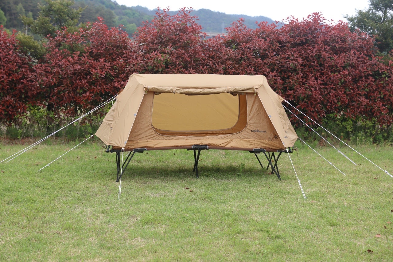 이지코트텐트 야전침대 원터치 오토 1인용 낚시텐트