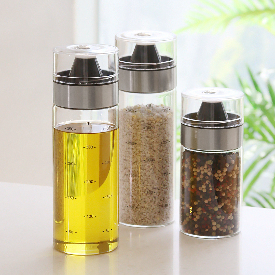 내열유리 양념 소스통 참기름 오일병 간장병 250ml 2p - 상세 이미지 4