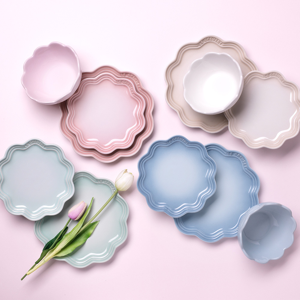 (르크루제) [N단독] 프릴접시 18cm (색상선택)