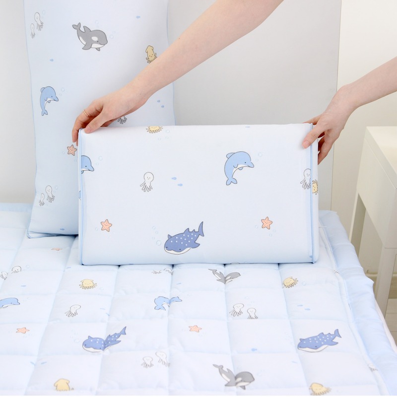 코지엔 냉감메모리폼베개 마린