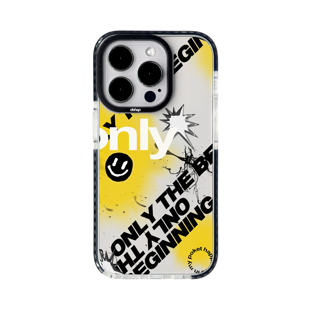 아이폰 비기닝 15프로케이스 범퍼 투명 - 상품 이미지