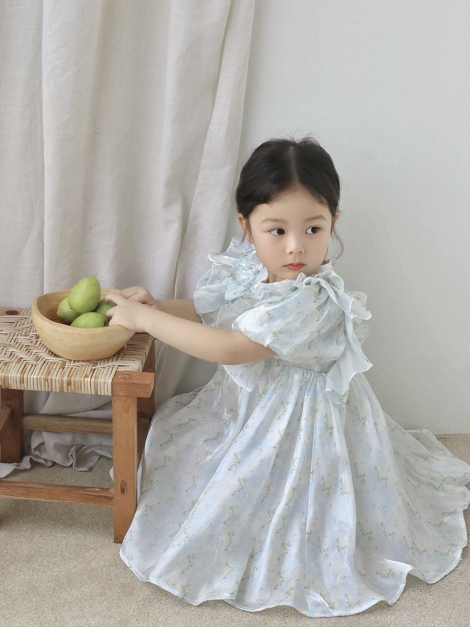 아이리스 원피스 생일 여아 유아 키즈 생일 선물 피오나 - 상세 이미지 5