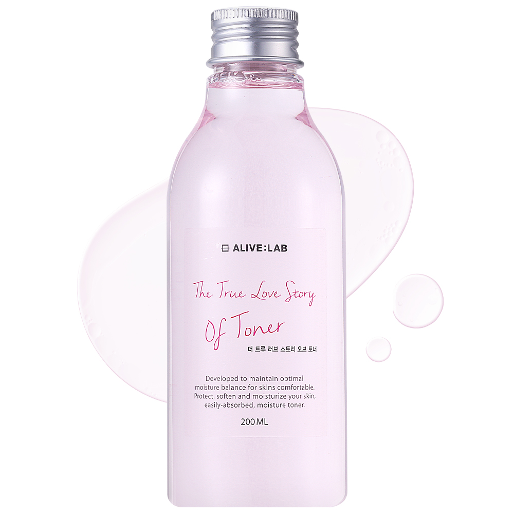 얼라이브랩 더 트루 러브 스토리 오브 토너 200ml X 에멀전 200ml 로즈워터세트 - 상세 이미지 3