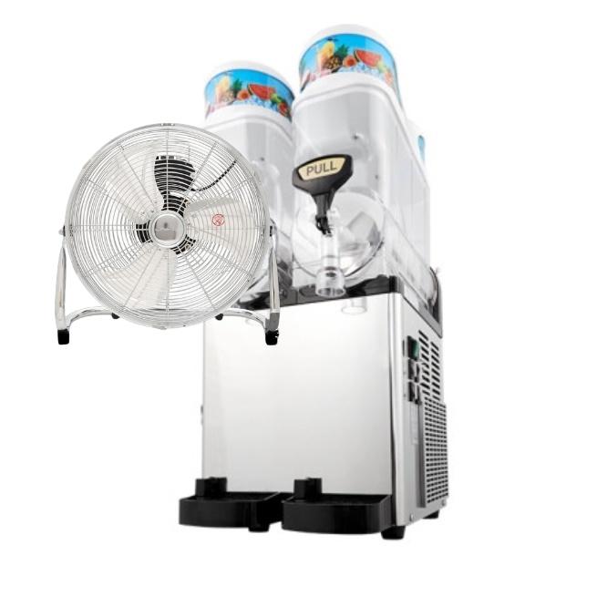 2구 스무디 기계 슬러시 메이커 냉음료 냉주스 디스펜서 슬러쉬 머신