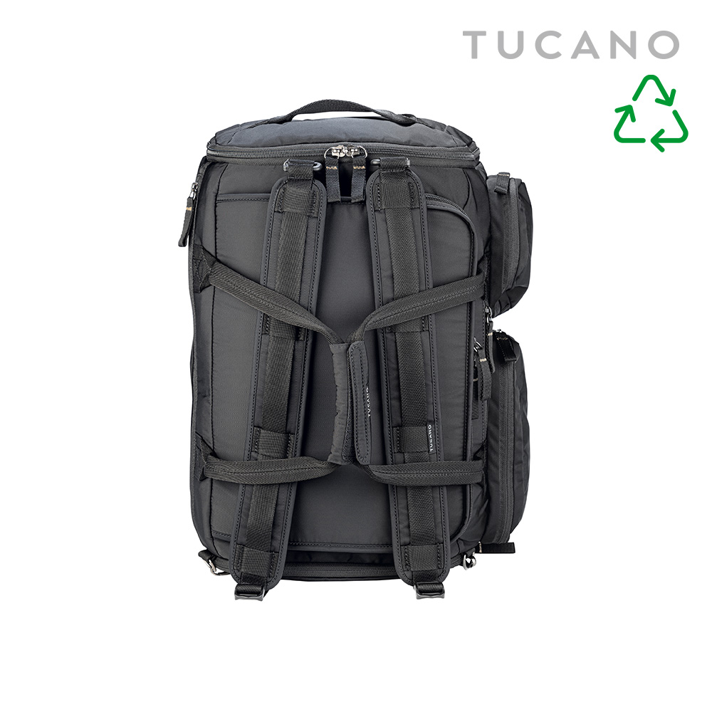 [eco에디션] 투카노 Tucano 데저트 보스턴백 배낭 해외여행가방 (블랙) - 상세 이미지 3