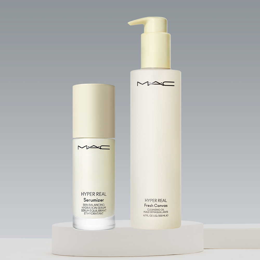 맥 하이퍼 리얼 세러마이저 30ml & 클렌징 오일 200ml 듀오, 2종 세트 - 상품 이미지