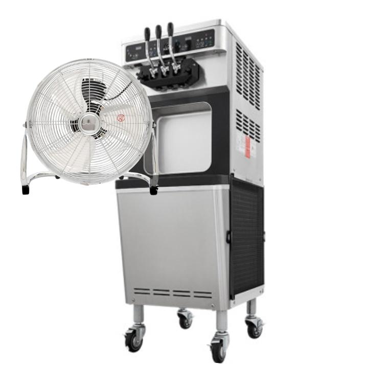 이동식 아이스크림기 야외용 소프트 아이스크림 제조기 3구 소프트콘 기계