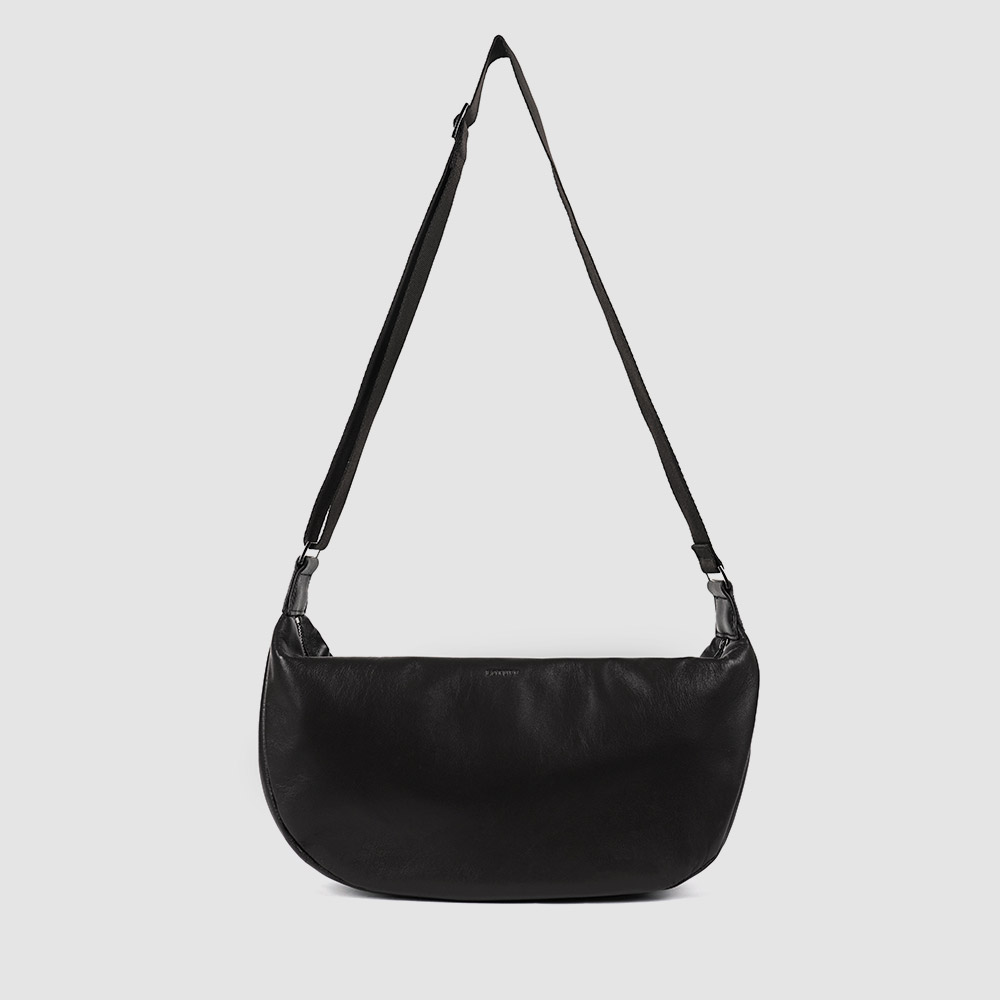 남자 가죽 미니 크로스백 로터프 LO-3430-L BK 블랙