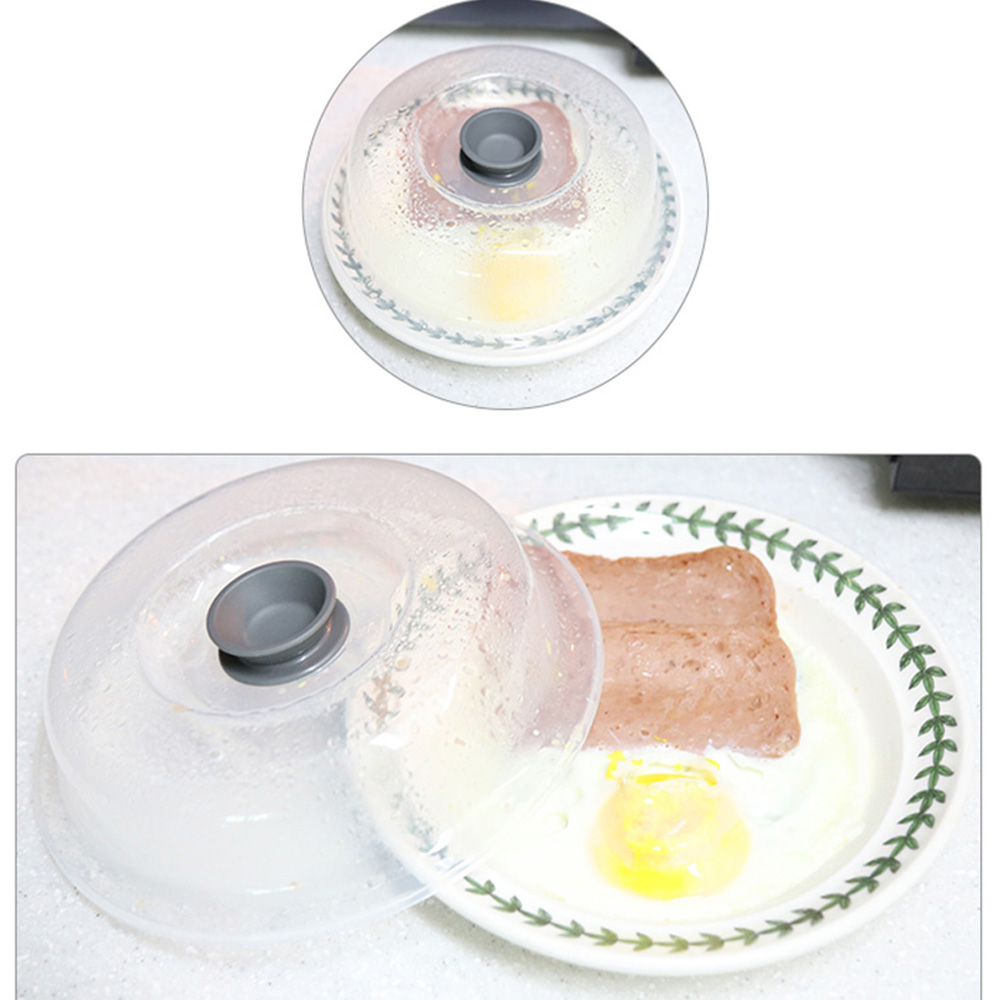 전자레인지용 뚜껑 음식 덮개 위생 보관 푸드 커버 3종 세트 - 상세 이미지 5