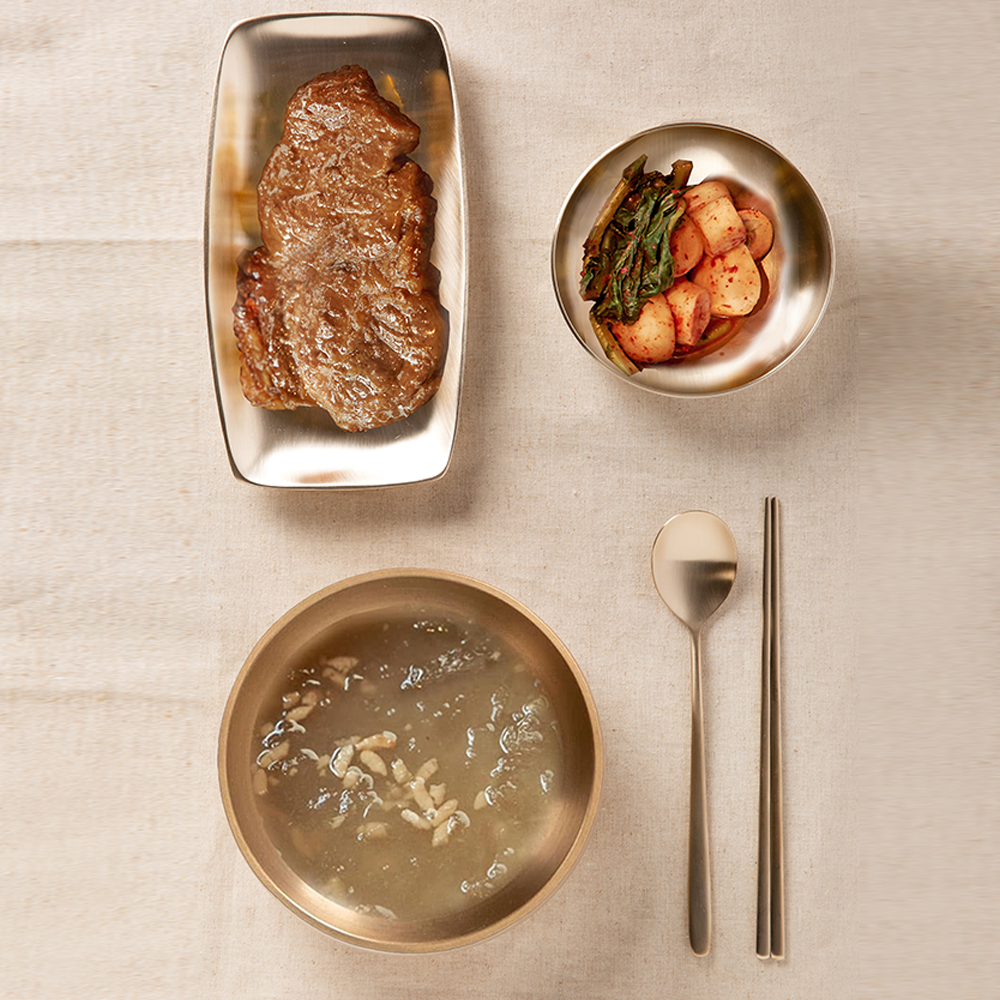 [조박집]마포 원조 돼지갈비 맛집 택배 100% 국내산 냉장 양념목살 600g+총각김치 500g set - 상세 이미지 5