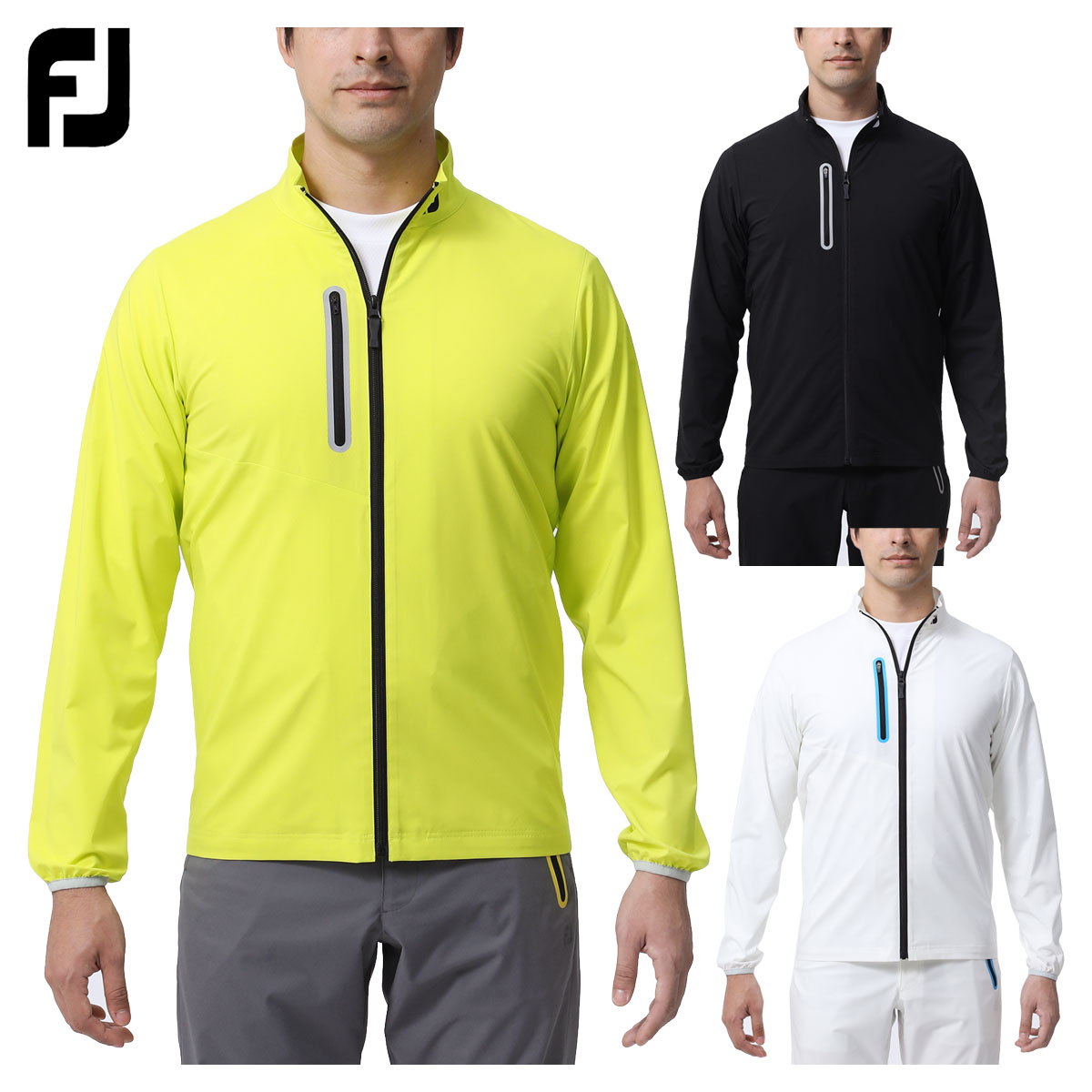 풋조이 FOOTJOY 남성 골프 라운딩 봄 여름 바람막이 자켓 FJ-S23-O01 3컬러 - 메인 이미지