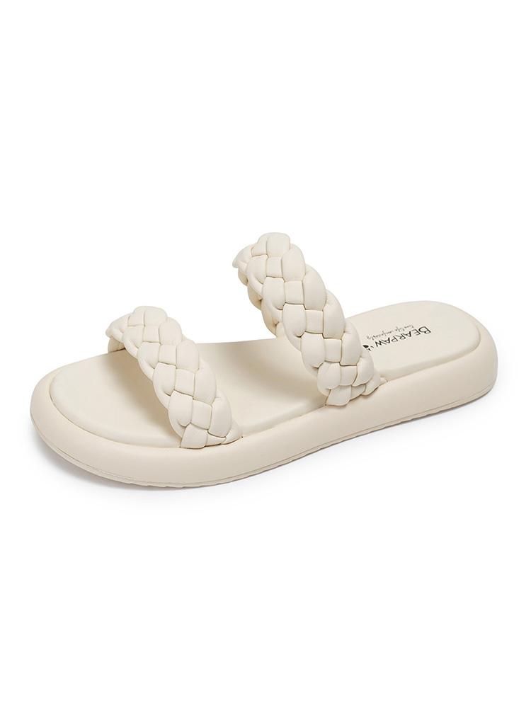 [베어파우] LOTTIE 슬리퍼 (크림화이트)