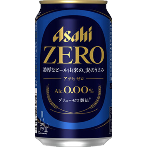 맥주 무알콜 아사히 제로 350ml - 메인 이미지