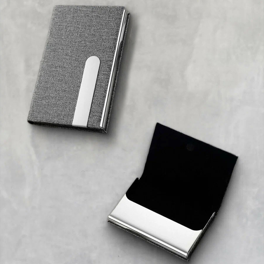 명함케이스 각인 남자 메탈 자석 카드 명함지갑