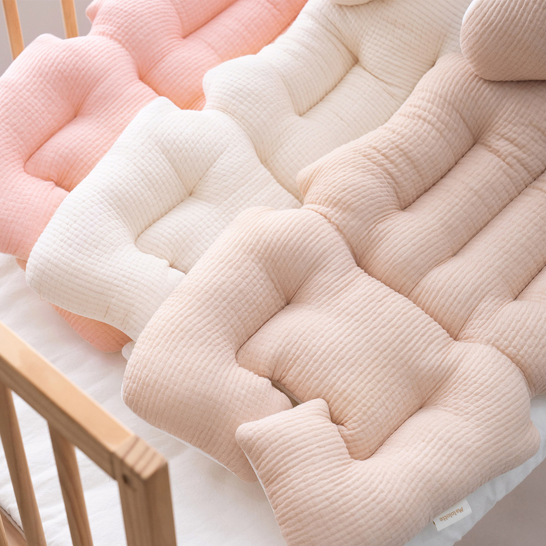 마롤로뜨 라떼 유모차 라이너 신생아 통통 카시트 쿠션 양면 시트 쿨시트