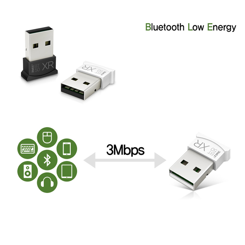 ipTIME BT50XR 블루투스 5.0 USB 동글 수신기 50m 3Mbps - 상세 이미지 2