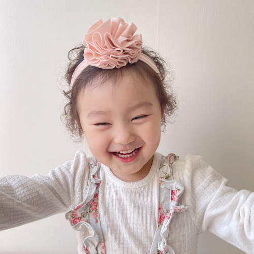 아기 헤어밴드 꽃 화동 여아 머리띠 백일 돌잔치 헤어악세사리 이미지 7