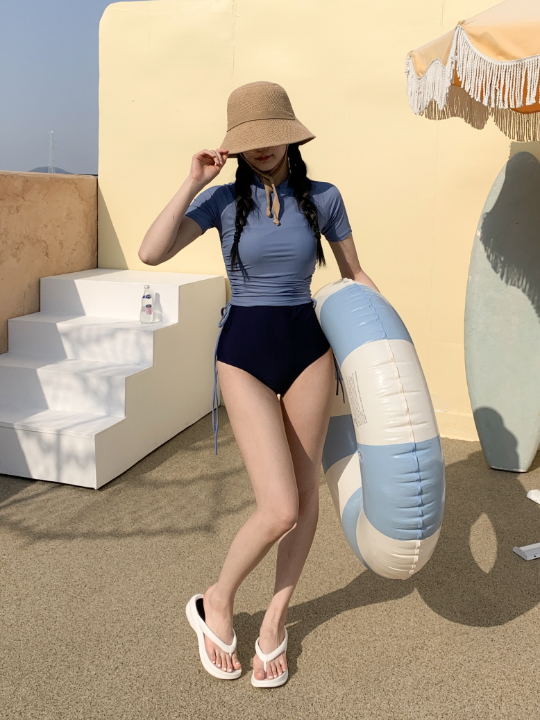 ❤️당일출고/원가이하세일❤️ 모노키니 비키니 원피스 치마 플레어 체형커버 커버업 래쉬가드 휴양지 호캉스 바다 여름 휴가 해외여행 수영복 상세 이미지 654