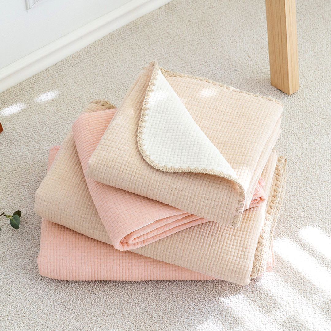마롤로뜨 아기 블랭킷 라떼시리즈 신생아 이불 담요 유아 겨울 간절기 M 70x100