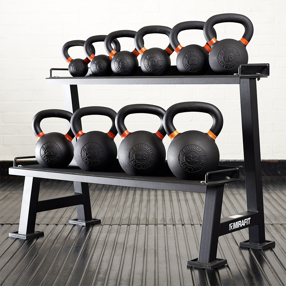 미라핏 블랙 케틀벨 크로스핏 홈트 전신운동 6kg, 1개 이미지 8
