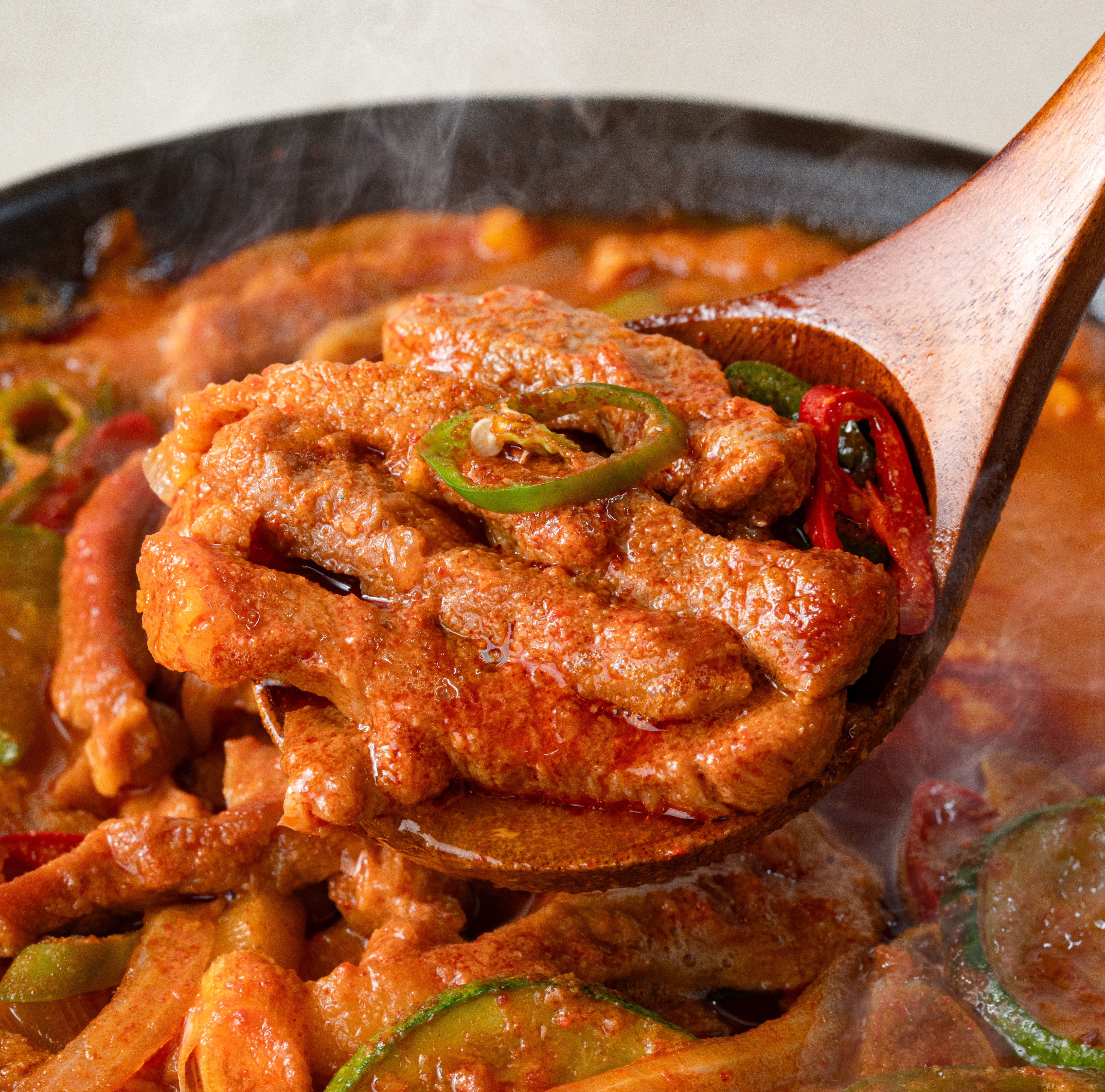짜글이 캠핑 밀키트 찌개 제주산 돼지 - 상품 이미지