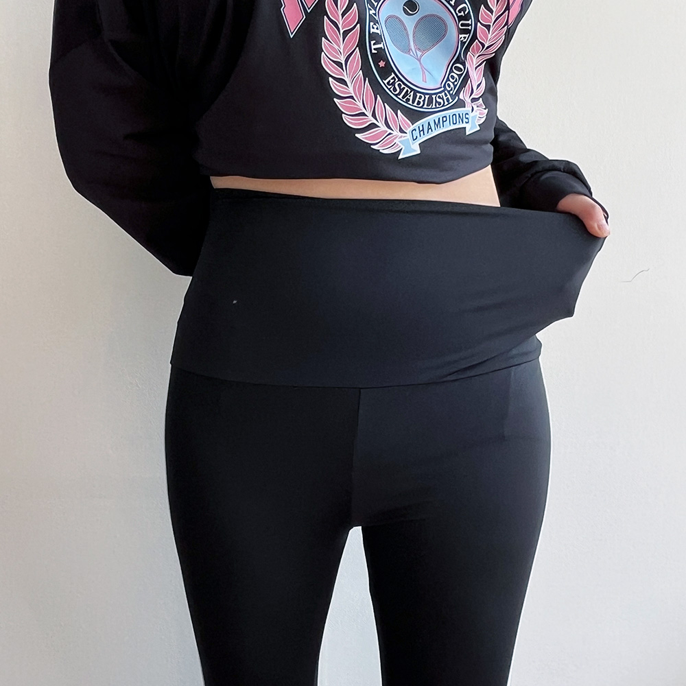 [M-2XL] 하이웨스트 커버업 투라인 빅사이즈 워터레깅스(black)/비치레깅스/비치웨어/수영복레깅스/빅사이즈워터레깅스/래쉬가드레깅스/빅사이즈래쉬가드/하이웨스트레깅스 상세 이미지 18